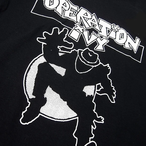 Operation Ivy SKA Black & White Shirt - Picture 3 of 3